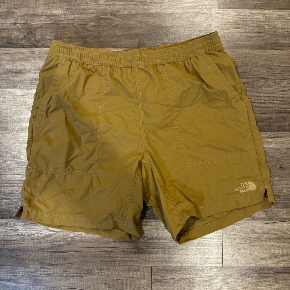 north face nylon shorts